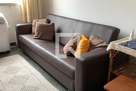 Sala de apartamento para alugar com 1 quarto, 50m² em Canto do Forte, Praia Grande