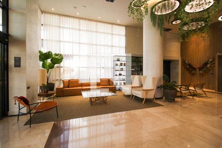 Apartamento para alugar com 40m², 1 quarto e 1 vagaHall