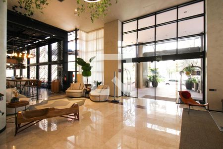 Apartamento para alugar com 40m², 1 quarto e 1 vagaHall