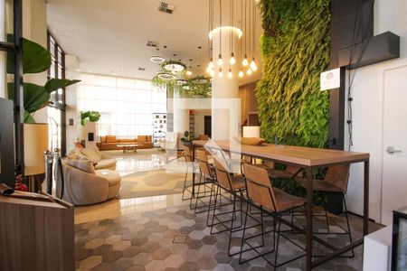 Apartamento para alugar com 40m², 1 quarto e 1 vagaHall