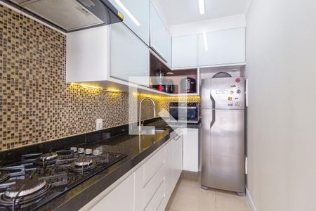 Cozinha e área de serviço de apartamento à venda com 1 quarto, 41m² em Continental, Osasco