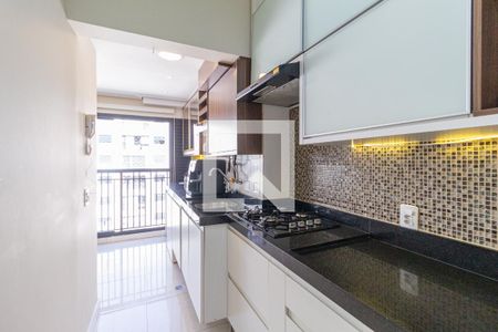 Cozinha e área de serviço de apartamento à venda com 1 quarto, 41m² em Continental, Osasco