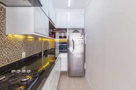 Cozinha e área de serviço de apartamento à venda com 1 quarto, 41m² em Continental, Osasco