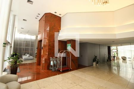 Apartamento à venda com 26m², 1 quarto e 1 vagaHall social 