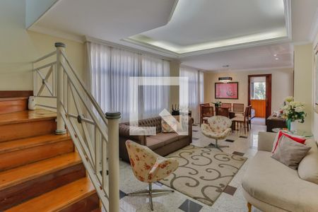 Sala de apartamento à venda com 4 quartos, 260m² em Sagrada Família, Belo Horizonte