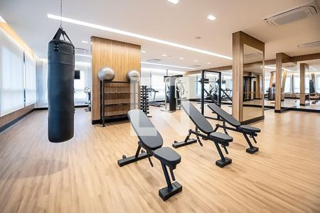 Studio à venda com 25m², 1 quarto e sem vaga Studio à venda com 25m², 1 quarto e sem vagaÁrea comum - Academia