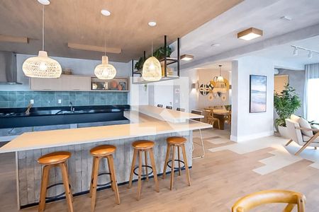 Studio à venda com 25m², 1 quarto e sem vaga Studio à venda com 25m², 1 quarto e sem vagaÁrea comum - Salão de festas