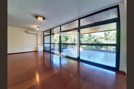 Sala de apartamento para alugar com 4 quartos, 190m² em Barra da Tijuca, Rio de Janeiro