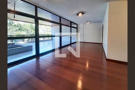 Sala de apartamento para alugar com 4 quartos, 190m² em Barra da Tijuca, Rio de Janeiro