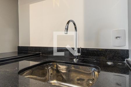 Cozinha de kitnet/studio para alugar com 1 quarto, 26m² em Vila Buarque, São Paulo