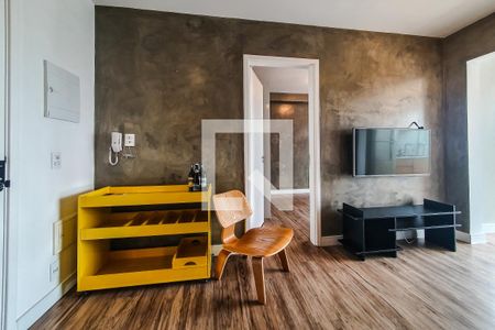 sala de apartamento para alugar com 1 quarto, 34m² em Ipiranga, São Paulo