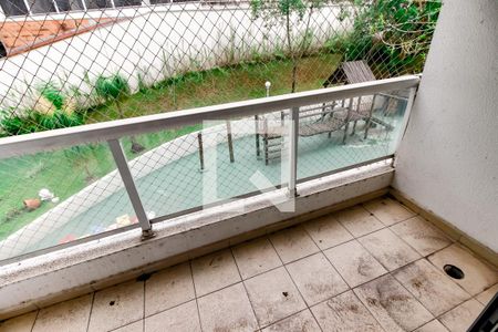 Varanda da Sala de apartamento à venda com 3 quartos, 104m² em Vila Andrade, São Paulo