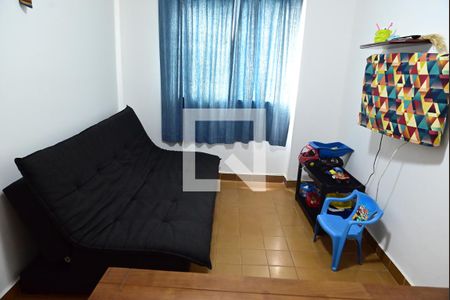 Sala de apartamento para alugar com 1 quarto, 54m² em Vila Caiçara, Praia Grande
