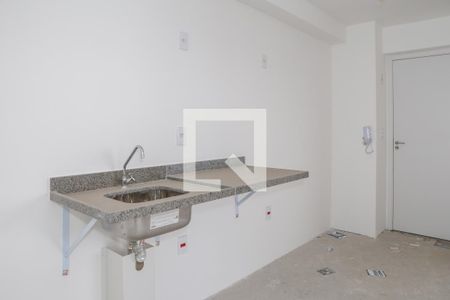 Sala e Cozinha de apartamento à venda com 1 quarto, 33m² em Perdizes, São Paulo