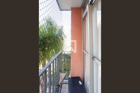 Varanda da Sala de apartamento para alugar com 2 quartos, 55m² em Taboão, Diadema