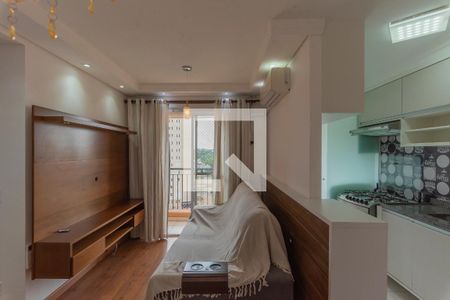 Sala de apartamento para alugar com 2 quartos, 57m² em Vila Satúrnia, Campinas