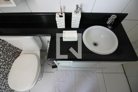 Apartamento à venda com 63m², 2 quartos e 2 vagasBanheiro Social