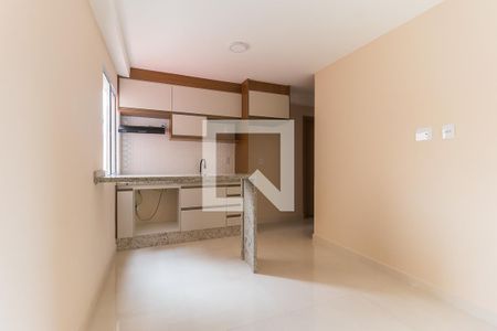 Sala/Cozinha de apartamento para alugar com 2 quartos, 54m² em Vila Perracini, Poá
