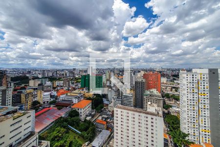 sala vista de apartamento para alugar com 1 quarto, 24m² em Sé, São Paulo