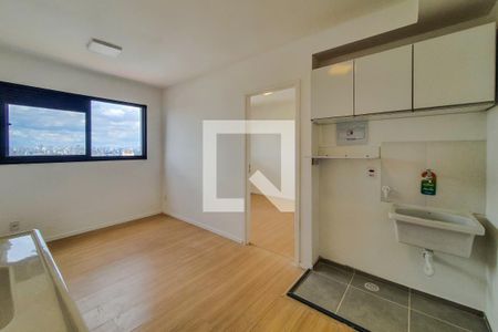Sala/Cozinha de apartamento para alugar com 1 quarto, 24m² em Sé, São Paulo