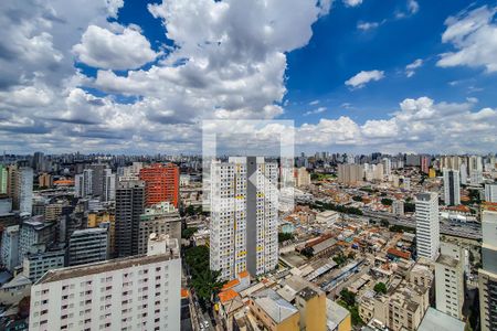 sala vista de apartamento para alugar com 1 quarto, 24m² em Sé, São Paulo