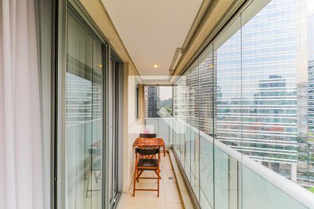 Varanda de apartamento para alugar com 1 quarto, 50m² em Chácara Santo Antônio (zona Sul), São Paulo