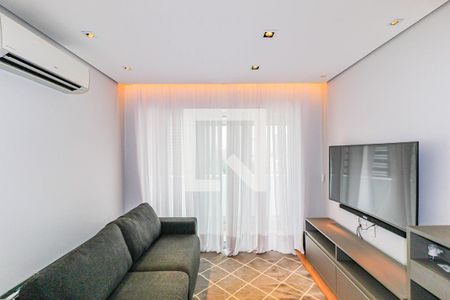 Sala de apartamento para alugar com 1 quarto, 50m² em Chácara Santo Antônio (zona Sul), São Paulo