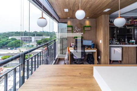 Varanda gourmet de apartamento à venda com 2 quartos, 78m² em Vila Prudente, São Paulo