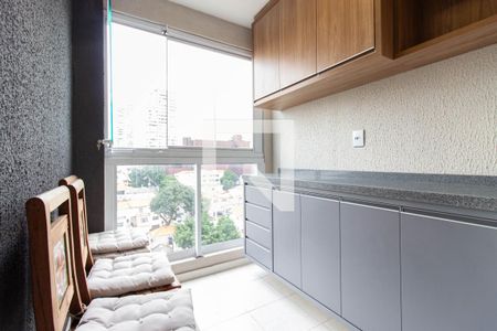 Apartamento à venda com 45m², 1 quarto e sem vagaVaranda