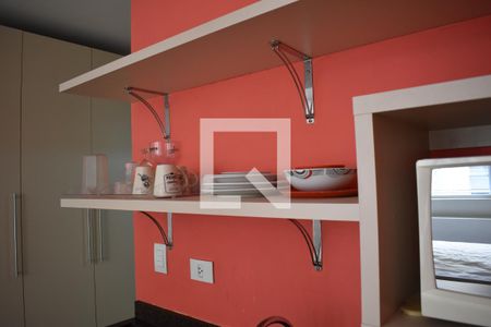 Cozinha de apartamento para alugar com 1 quarto, 27m² em Centro, Curitiba