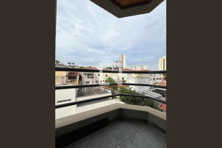 Varanda da Sala de apartamento à venda com 1 quarto, 49m² em Campo Belo, São Paulo