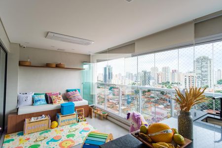 Sala varanda de apartamento para alugar com 2 quartos, 105m² em Cidade Mãe do Céu, São Paulo