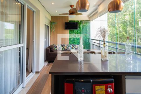 Sacada  de apartamento à venda com 3 quartos, 116m² em Baeta Neves, São Bernardo do Campo