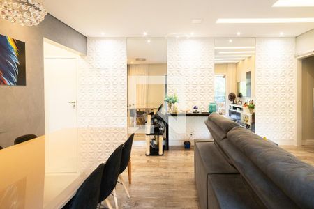 Sala de apartamento à venda com 3 quartos, 116m² em Baeta Neves, São Bernardo do Campo