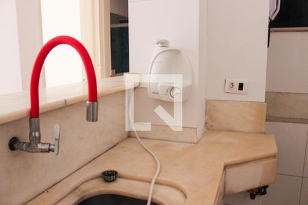 Cozinha de apartamento para alugar com 1 quarto, 43m² em Botafogo, Rio de Janeiro