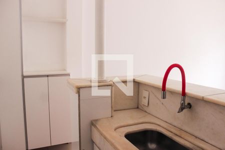 Cozinha de apartamento para alugar com 1 quarto, 43m² em Botafogo, Rio de Janeiro