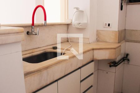 Cozinha de apartamento para alugar com 1 quarto, 43m² em Botafogo, Rio de Janeiro