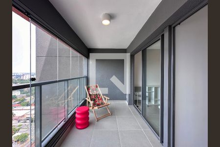 Sacada de apartamento à venda com 1 quarto, 41m² em Santo Amaro, São Paulo