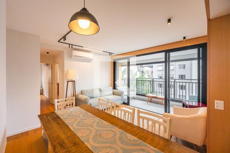 Sala de apartamento para alugar com 2 quartos, 82m² em Pinheiros, São Paulo