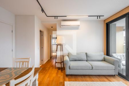 Sala de apartamento para alugar com 2 quartos, 82m² em Pinheiros, São Paulo