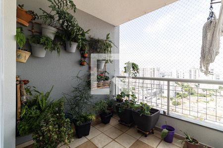 Varanda da Sala de apartamento para alugar com 4 quartos, 93m² em Vila Dom Pedro I, São Paulo