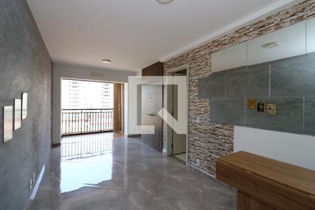 Sala de apartamento para alugar com 3 quartos, 60m² em Jardim Jamaica, Santo André