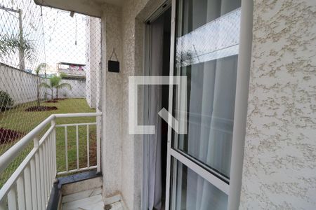 Varanda da Sala de apartamento para alugar com 2 quartos, 46m² em Jardim Vila Formosa, São Paulo