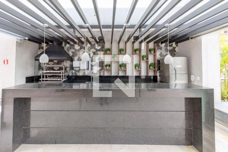 Studio à venda com 40m², 1 quarto e 1 vagaÁrea comum - Churrasqueira