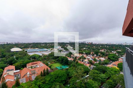 Sala - Vista de apartamento para alugar com 2 quartos, 44m² em Santo Amaro, São Paulo