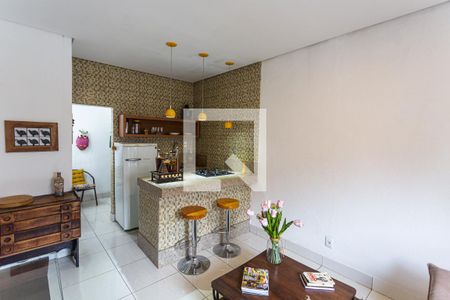 Sala/Cozinha de apartamento à venda com 1 quarto, 43m² em Alvorada, Belo Horizonte