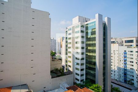 Vista da Sala de apartamento à venda com 2 quartos, 80m² em Jardim Paulista, São Paulo
