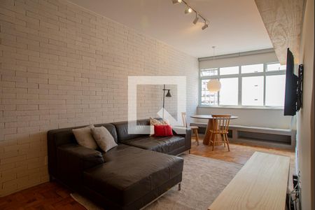 Sala de apartamento à venda com 2 quartos, 80m² em Jardim Paulista, São Paulo