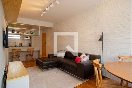 Sala de apartamento à venda com 2 quartos, 80m² em Jardim Paulista, São Paulo