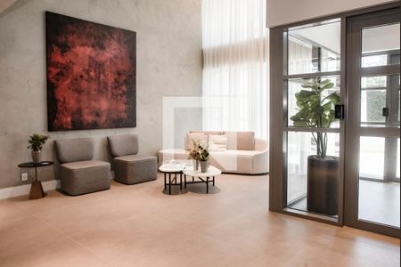 Apartamento à venda com 24m², 1 quarto e sem vagaHall social